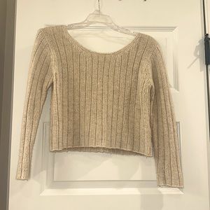 Small Ivory Knit Sweater